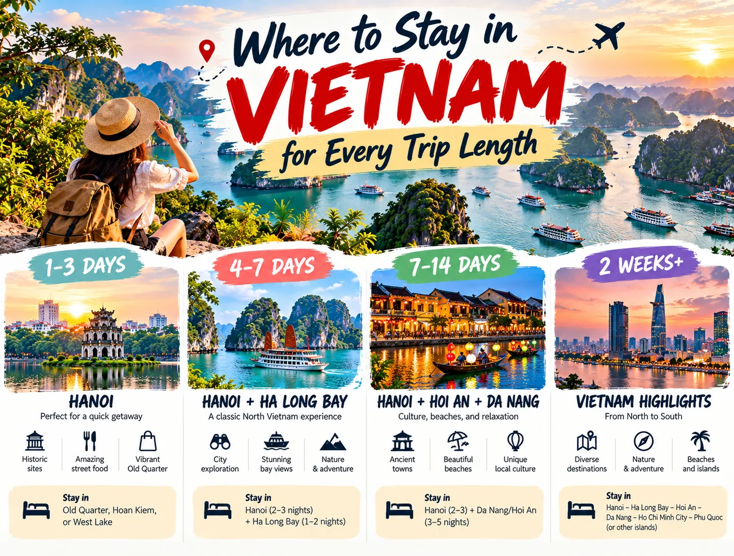 Where to Stay in Vietnam for Every Trip Length