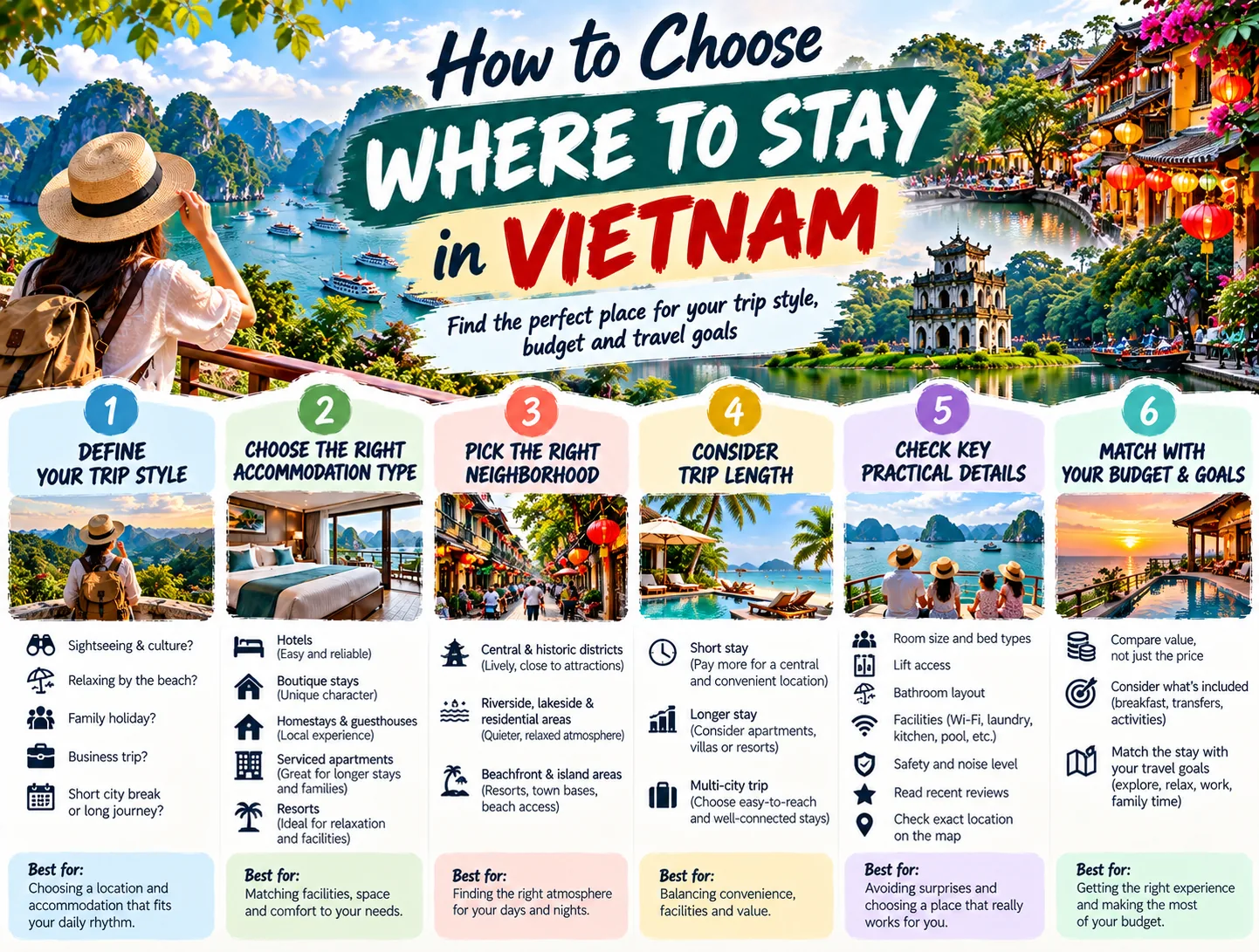 How to Choose Where to Stay in Vietnam